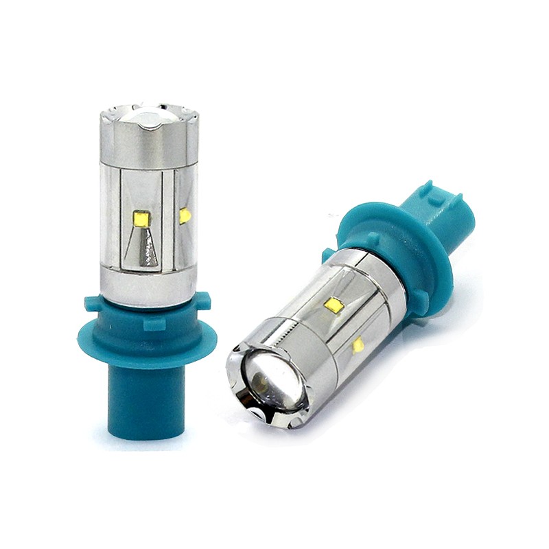 PHW24W 12/24V 7W LED 8xCREE PREMIUM ΛΕΥΚΟ 1ΤΕΜ.