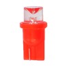 T10 W5W 12V W2,1x9,5d LED 1xFlux 8mm ΚΟΚΚΙΝΟ ΔΙΑΘΛΑΣΗΣ (ΚΑΡΦΩΤΟ ΑΚΑΛΥΚΟ) BLISTER 2ΤΕΜ. M-TECH