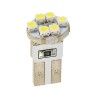 T10 W5W 12V W2,1x9,5d LED 6xSMD3528 ΛΕΥΚΟ (ΚΑΡΦΩΤΟ ΑΚΑΛΥΚΟ) BLISTER 2ΤΕΜ. M-TECH