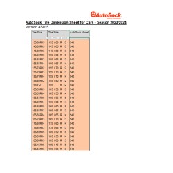 Autosock - ΑΝΤΙΟΛΙΣΘΗΤΙΚΟ ΠΑΝΙ ΧΙΟΝΙΟΥ AUTOSOCK HP 540 HIGH PERFORMANCE EDITION - 2 ΤΕΜ. (L.AS540)