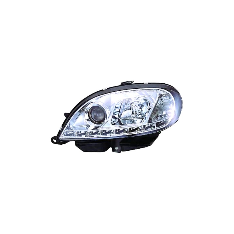 ΦΑΝΑΡΙΑ ΓΙΑ CITROEN SAXO 09.99+ DRAGONLIGHT+LED CHROME