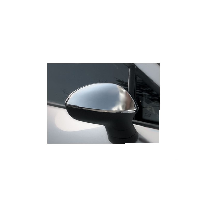 ΚΑΠΑΚΙΑ ΚΑΘΡΕΠΤΩΝ ΓΙΑ SEAT IBIZA / LEON / EXEO 5D 2009+ ΧΡΩΜΙΟΥ 2 ΤΕΜ. ΜΕΤΑΛΛΙΚΑ