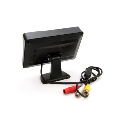 Amio - Universal Οθόνη Τεχνολογίας TFT LCD τύπου Αναδιπλούμενη διάσταση 4.3 ιντσών τάση λειτουργίας 12V για Επιβατικά Αυτοκίνητα