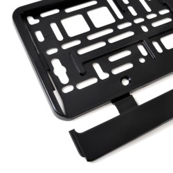 Amio – Πλαίσιο Πίσω Πινακίδας Κυκλοφορίας 52x12.5cm για Σταθερή Τοποθέτηση και Καθημερινή Χρήση – 1 Τεμ. (01642/AM)
