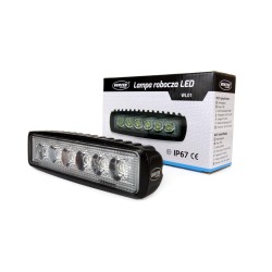 Amio – Προβολέας Εργασίας LED WL01 DAYLINE 9-60V 18W 6000K 6 LED Spot για Ισχυρό Φωτισμό σε Καθημερινή Χρήση – 1 Τεμ. (01612/AM)