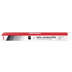 Amio – Φιλμ Παραθύρων Light Black 60% 50x300cm για Μείωση Ηλιακής Ακτινοβολίας και Άνεση στην Καθημερινή Οδήγηση – 1 Τεμ. (01650