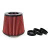 Amio - Φιλτροχοάνη Ελευθέρας AF-CARBON διαμέτρου 55-76mm 160x155x118mm με 3 Αντάπτορες για Βελτίωση Ροής Αέρα και Απόδοσης Κινητ