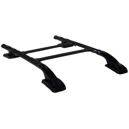 ΜΠΑΡΕΣ ΟΡΟΦΗΣ ΓΙΑ TOYOTA HILUX 2006-2015 / HILUX 2015+ ΠΑΡΑΛΛΗΛΕΣ ΑΛΟΥΜΙΝΙΟΥ SH ΜΑΥΡΕΣ