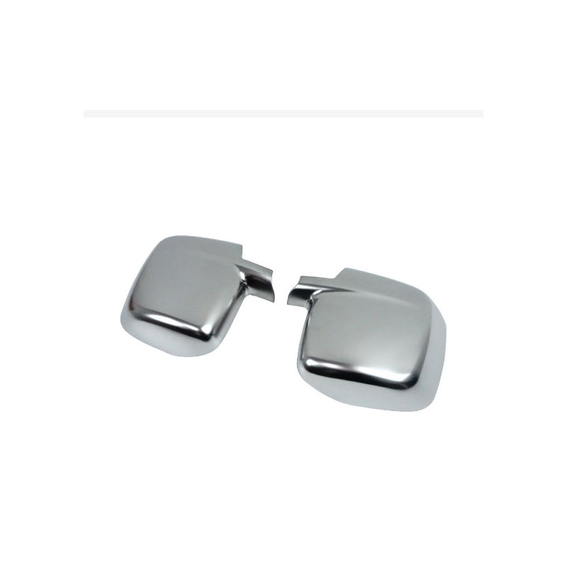 ΚΑΠΑΚΙΑ ΚΑΘΡΕΠΤΩΝ ΓΙΑ CITROEN NEMO MVN 225L 2007+FIAT FIORINO/QUBO/PEUGEOT BIPPER ΧΡΩΜΙΟ ΣΑΤΙΝΕ 2 ΤΕΜ. ΠΛΑΣΤΙΚΑ