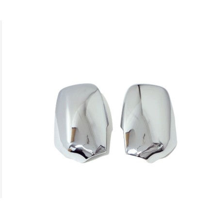 ΚΑΠΑΚΙΑ ΚΑΘΡΕΠΤΩΝ ΓΙΑ FORD FIESTA 3D/5D 2005-2008 /FOCUS/C-MAX/FUSION ΧΡΩΜΙΟΥ ΣΑΤΙΝΕ 2TEM. ΠΛΑΣΤΙΚΑ ΧΩΡΙΣ ΦΛΑΣ
