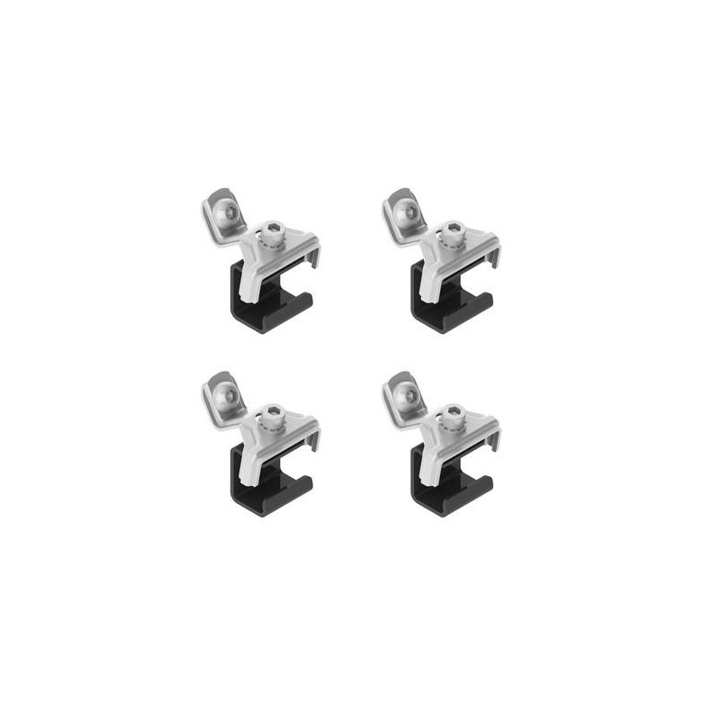 CLAMP KIT ΑΚΡΑ (ΠΟΔΙΑ) ΓΙΑ ΜΠΑΡΕΣ SNAP STEEL/SNAP STEEL ALU NORDRIVE - 4 TEM