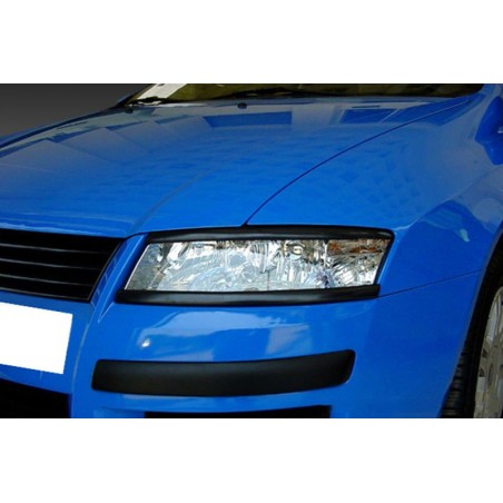 Φρυδάκια φαναριών για  Fiat Stilo - μαύρα