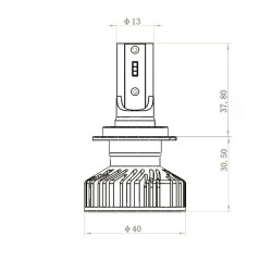 ΣΥΣΤΗΜΑ LED Κ9 H7