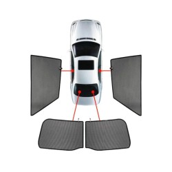 CarShades - ΚΟΥΡΤΙΝΑΚΙΑ  CAR SHADES ΓΙΑ CITROEN C4 5D 04-10 - 4 ΤΕΜ. (PVC.CIT-C4-5-A)
