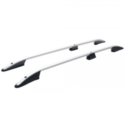 ΜΠΑΡΕΣ ΟΡΟΦΗΣ ΓΙΑ MERCEDES CITAN ELEGANCE W415 2013+ ΜΑΚΡΥ / RENAULT KANGOO 2008-2021 ΠΑΡΑΛΛΗΛΕΣ ΑΛΟΥΜΙΝΙΟΥ L2 ΑΣΗΜΙ