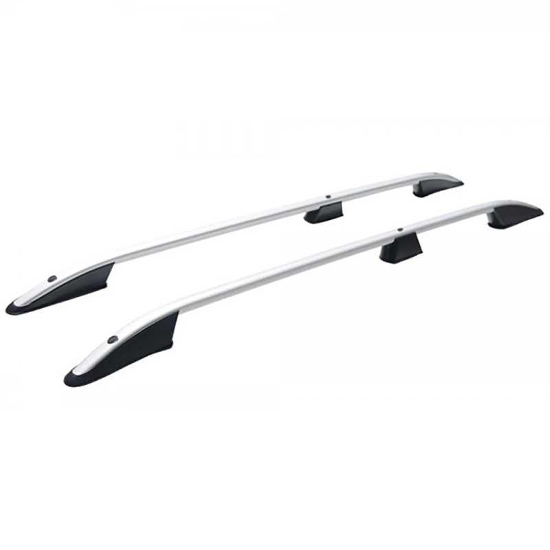 ΜΠΑΡΕΣ ΟΡΟΦΗΣ ΓΙΑ MERCEDES CITAN ELEGANCE W415 2013+ ΜΑΚΡΥ / RENAULT KANGOO 2008-2021 ΠΑΡΑΛΛΗΛΕΣ ΑΛΟΥΜΙΝΙΟΥ L2 ΑΣΗΜΙ