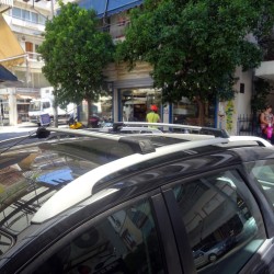 ΜΠΑΡΕΣ ΟΡΟΦΗΣ ΓΙΑ ΧΑΜΗΛΕΣ ΓΙΑ RAISED RAILS 90CM ΑΛΟΥΜΙΝΙΟΥ ΜΕ ΚΛΕΙΔΙ 2ΤΕΜ