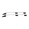 ΜΠΑΡΕΣ ΟΡΟΦΗΣ ΓΙΑ CITROEN NEMO 2008+ /PEUGEOT BIPPER 2008+ / FIAT FIORINO 2008+ ΠΑΡΑΛΛΗΛΕΣ ΑΛΟΥΜΙΝΙΟΥ 2 ΤΕΜ. ΑΣΗΜΙ
