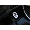 Amio - Φορτιστής Αυτοκινήτου USB Triple τάση λειτουργίας 12-24V απόδοσης 5.1A για Επιβατικά Αυτοκίνητα και Φορτηγά - 1 τεμ. (010
