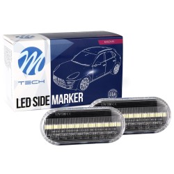 VW GOLF 3+4 /POLO 6N/9N/PASSAT 96/T5/SHARAN 18LED (2χ9) SMD 2 ΧΡΗΣΕΩΝ ΠΛΑΙΝΑ ΦΛΑΣ ΦΤΕΡΟΥ ΔΙΑΦΑΝΑ