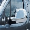 ΚΑΠΑΚΙΑ ΚΑΘΡΕΠΤΩΝ ΓΙΑ CITROEN BERLINGO II MVN 2008-2012 / PEUGEOT PARTNER II TEPEE MVN 2008 ΧΡΩΜΙΟ ΠΛΑΣΤΙΚΑ - 2ΤΕΜ.