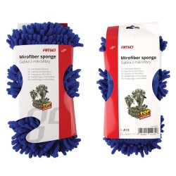 Amio Σφουγγάρι Πλυσίματος Μικροΐνας Microfiber 27x14x6 cm CWASH-08 Μπλε για Καθαρισμό και Περιποίηση Αυτοκινήτου - 1 τεμ. (01275