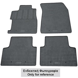 Cik - ΠΑΤΑΚΙΑ ΑΥΤΟΚΙΝΗΤΟΥ ΑΠΟ ΛΑΣΤΙΧΟ ΓΙΑ AUDI Q3 5D 2018+ ΣΕ ΜΑΥΡΟ ΧΡΩΜΑ ΜΕ ΚΟΥΜΠΩΜΑΤΑ - 4 ΤΕΜ. (RM.AU.0011/CK)