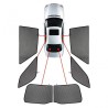 CarShades - ΚΟΥΡΤΙΝΑΚΙΑ  CAR SHADES ΓΙΑ DACIA DUSTER 5D 2018 - 6 ΤΕΜ. (PVC.DAC-DUST-5-B)