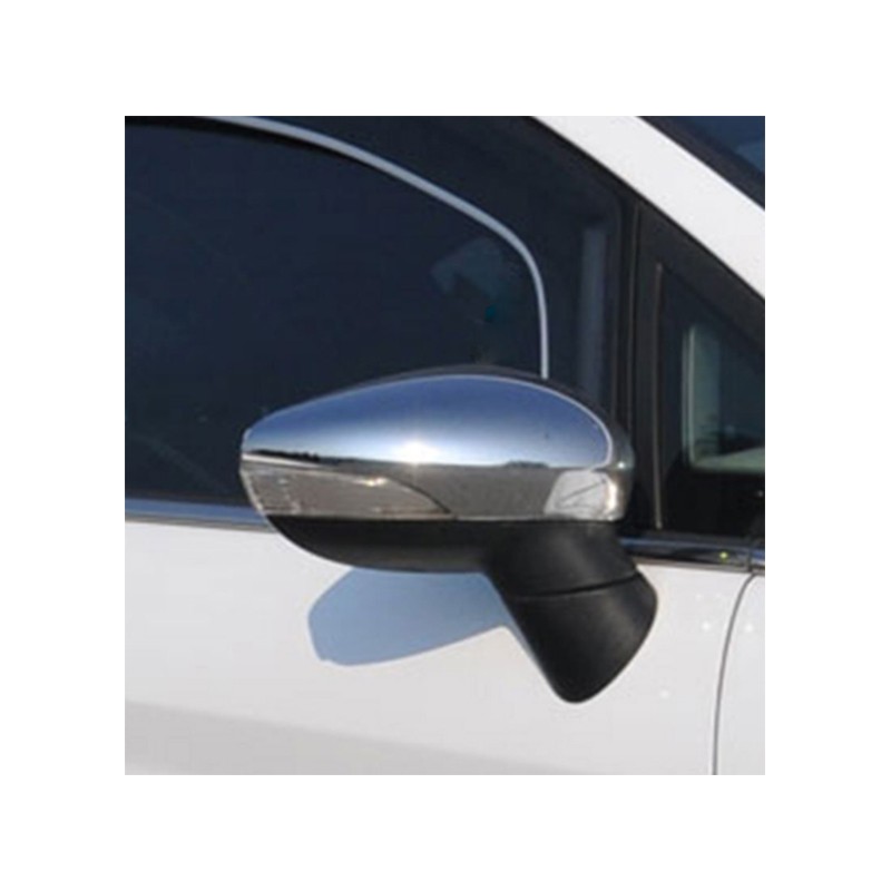 ΚΑΠΑΚΙΑ ΚΑΘΡΕΠΤΗ ΧΡΩΜΙΟΥ ΜΕΤΑΛΛΙΚΑ ΓΙΑ FORD FIESTA 2015+ D HB