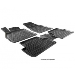 ΠΑΤΑΚΙΑ  ΓΙΑ DACIA LOGAN 4D 2004-2012 ΛΑΣΤΙΧΟ ΣΚΑΦΑΚΙΑ ΜΑΥΡA PERFLEX -4 ΤΕΜ.