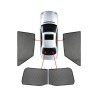 CarShades - ΚΟΥΡΤΙΝΑΚΙΑ  CAR SHADES ΓΙΑ VW UP 3D 2011+ - 4 ΤΕΜ. (PVC.VW-UP-3-A)