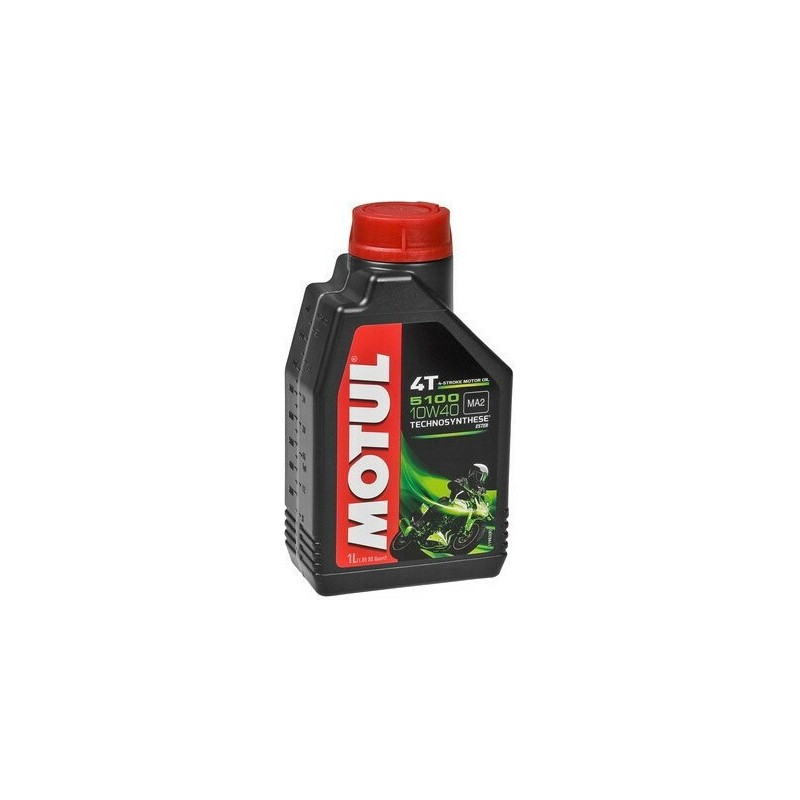 Motul 5100 Λάδι Μοτοσυκλέτας για Τετράχρονους Κινητήρες 10W-40 1lt