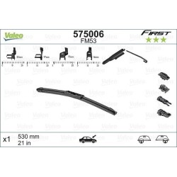 Valeo First Multiconnection FM53 Υαλοκαθαριστήρας Αυτοκινήτου Οδηγού 530mm FM53