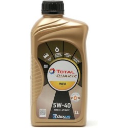 Total Συνθετικό Λάδι Αυτοκινήτου Quartz Ineo 5W-40 C3 1lt