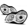 Φανάρια εμπρός led για Mercedes C-CLASS W203 (2000-2004) sedan , με λάμπες (Η7) - σετ 2τμχ.