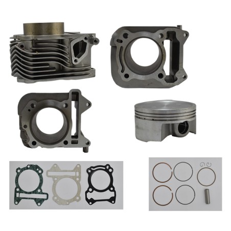 Κυλινδροπίστονο 65MM Κομπλέ με Φλάντζες LX125(3V)