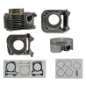 Κυλινδροπίστονο 65MM Κομπλέ με Φλάντζες LX125(3V)