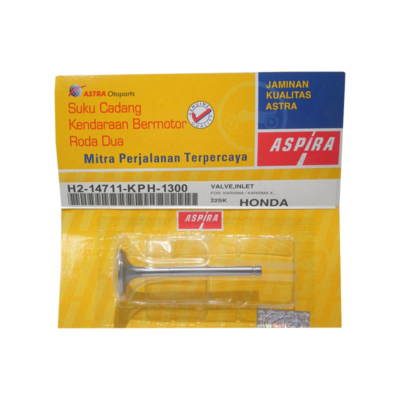 Βαλβίδα Εισαγωγής  ASPIRA ANF125INNOVA
