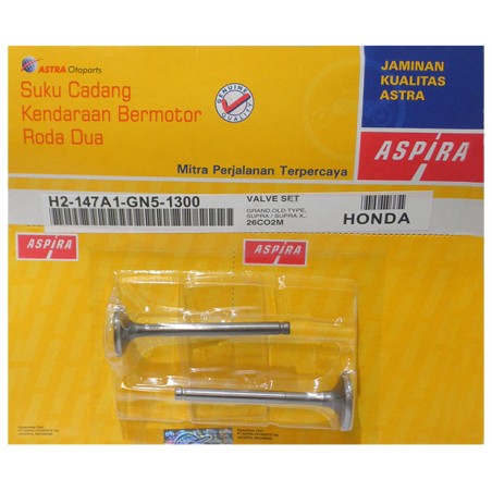 Βαλβίδες Σετ Εισ/Εξ ASPIRA ANF125INNOVA
