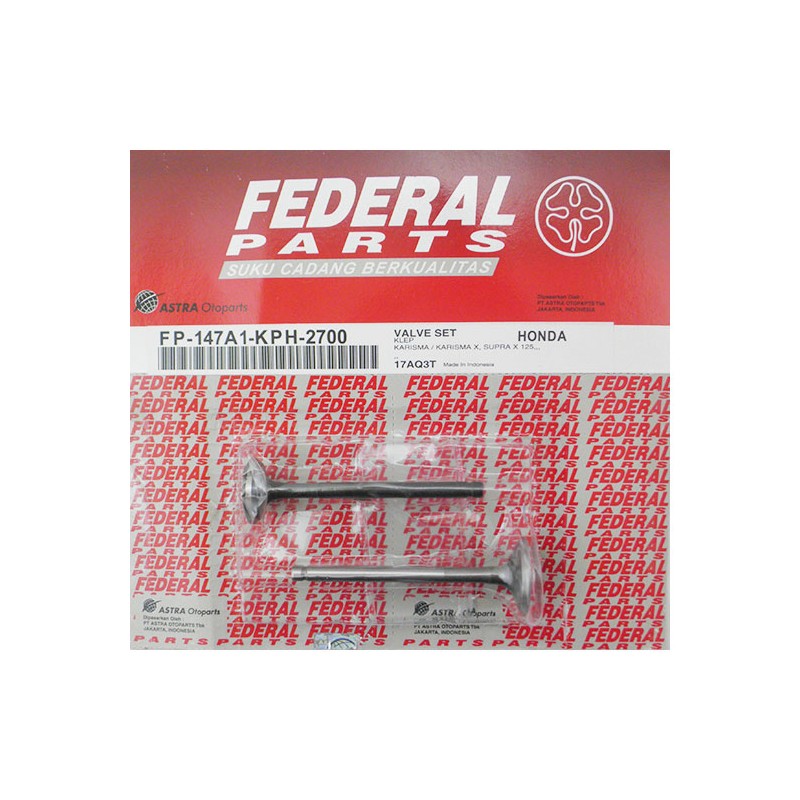 Βαλβίδες Σετ Εισ/Εξ FEDERAL ANF125INNOVA