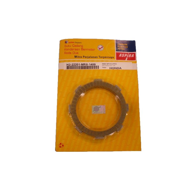 Δίσκοι Συμπλέκτη ASPIRA (Σετ) C100GRAND,MB,XL,SPIKE125,DINAMIK125,TARGET125'15-17,WAVE110I'15(4τμχ)