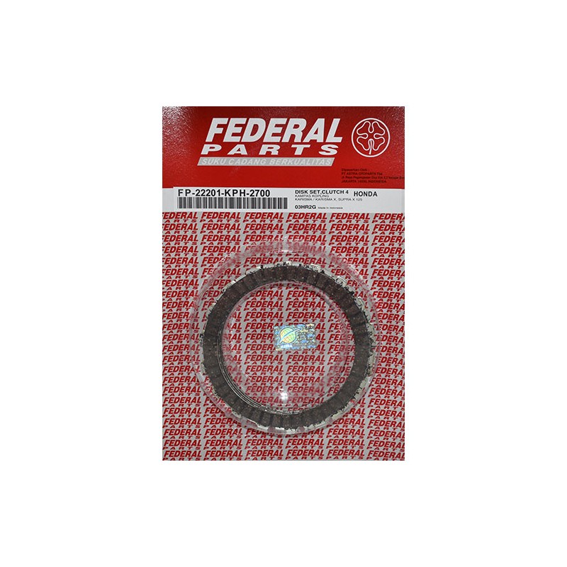 Δίσκοι Συμπλέκτη FEDERAL Σετ ANF125INNOVA