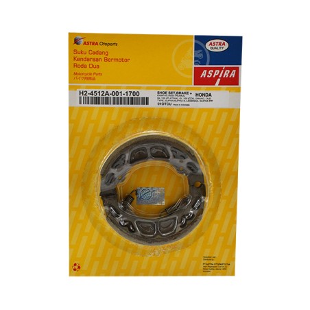 Σιαγώνες Φρένα με Ελατ. ASPIRA H303 C100GRAND,NF100SUPRA,AGILITY125, E-ZI MINI