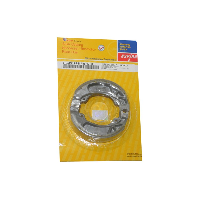 Σιαγώνες Φρένα ASPIRA H353 Πίσω ANF125INNOVA, ADDRESS125R(Παπί),ASTREA GRAND110FI/X