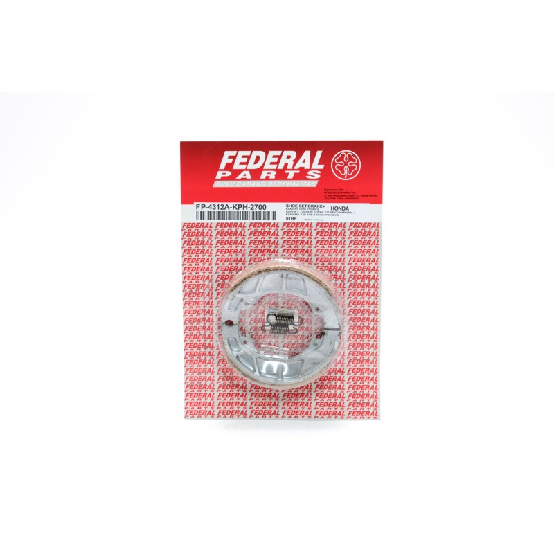 Σιαγώνες Φρένα Με Ελατ.FEDERAL H353 Πίσω ANF125INNOVA, ADDRESS125R(Παπί),ASTREA GRAND110FI/X