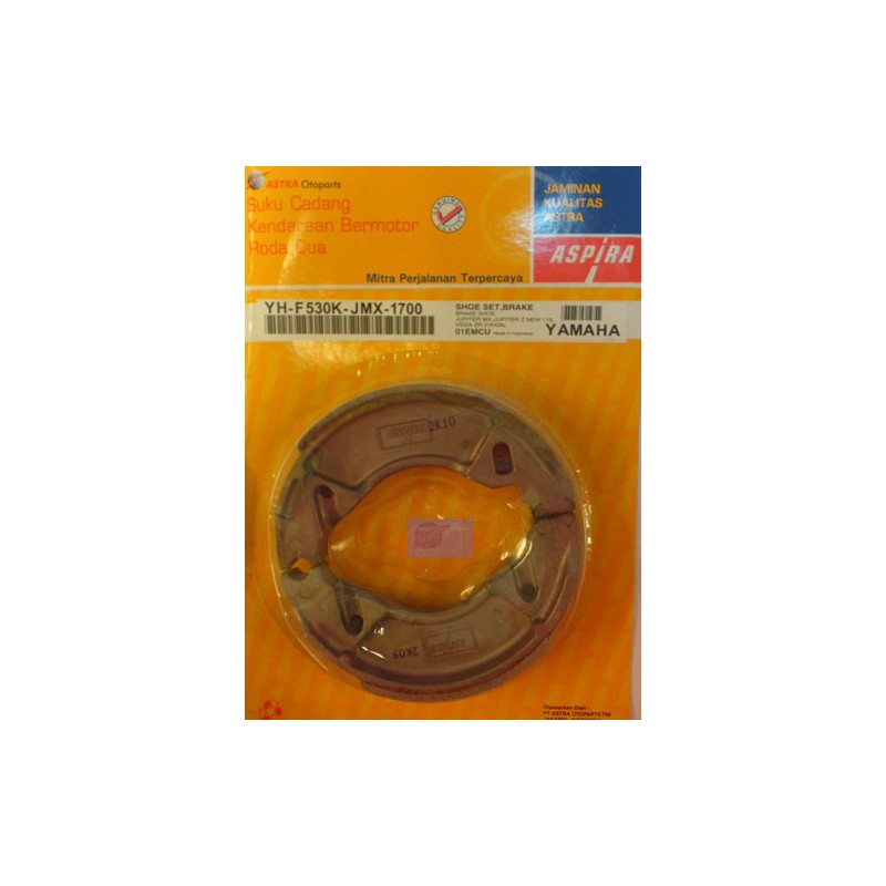 Σιαγώνες Φρένα Πίσω ASPIRA OEM CRYPTON-X135'07,CRYPTON-T110C'10-17,CRYPTON 115-S INJ