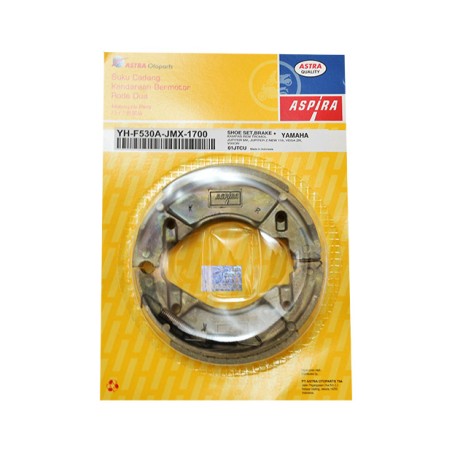 Σιαγώνες Φρένα με Ελατ.ASPIRA  Πίσω CRYPTON-X135'07,CRYPTON-T110C'10-17,CRYPTON 115-S INJ