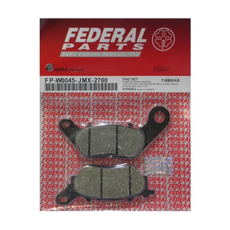 Τακάκια FEDERAL FA464 CRYPTON-X135L/C,CRYPTON-T110C'10-17,NMAX125