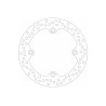Δισκόπλακα SBS/5002 256X144X4,0X4X10.5 Εμπρ. CB350/450'87-90,XL600V'99,XR650L'93-18,NX650DOM.'88-99