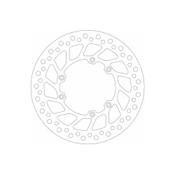Δισκόπλακα SBS/5003 240X101X3,0X6X6,5 Εμπρ. CRF250/450